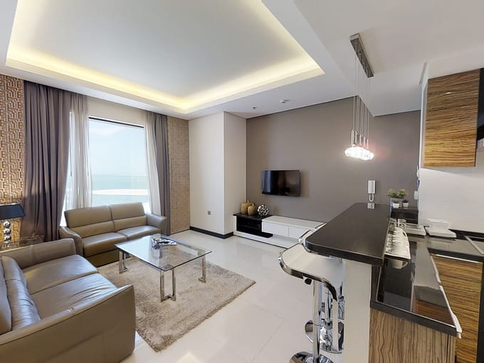 Cozy modern Seef unit with 5 star facilities